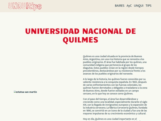 unqui screenshot