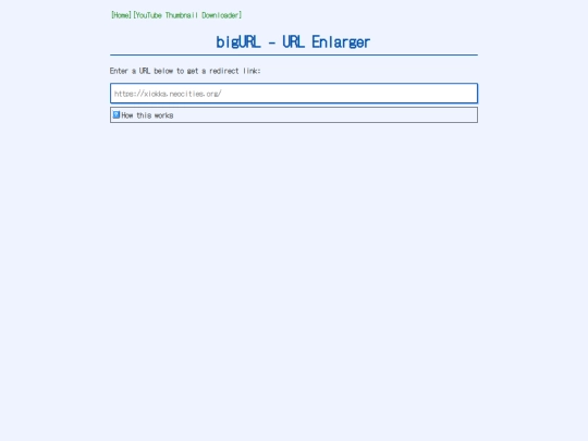 bigURL/generate screenshot