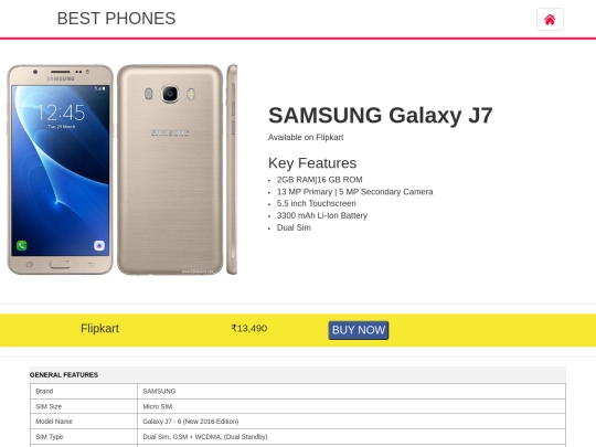 j7details screenshot