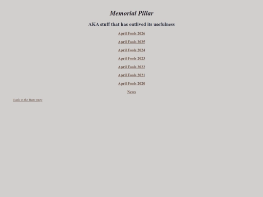 cemetery.xhtml screenshot
