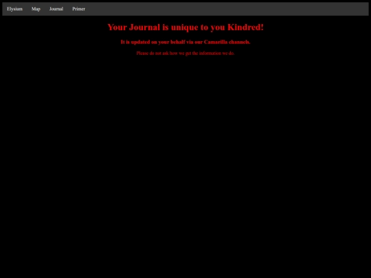 journal screenshot