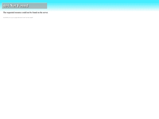 not_found screenshot