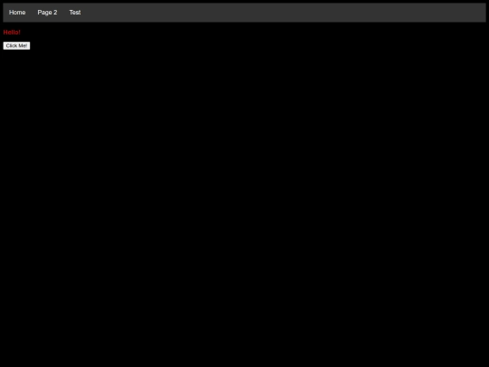 test screenshot
