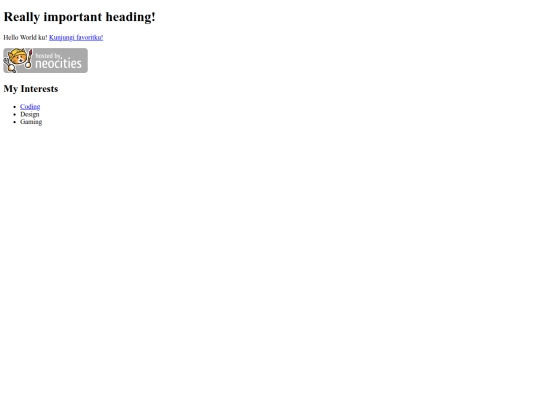 index screenshot