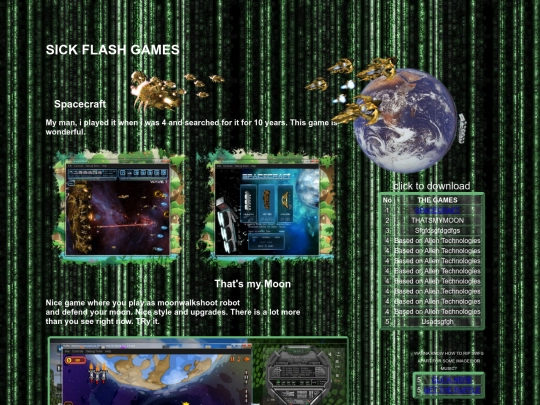 flash screenshot