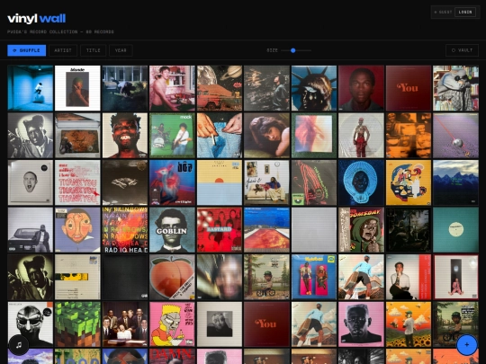 vinyl screenshot