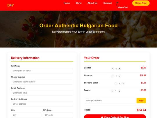 order screenshot