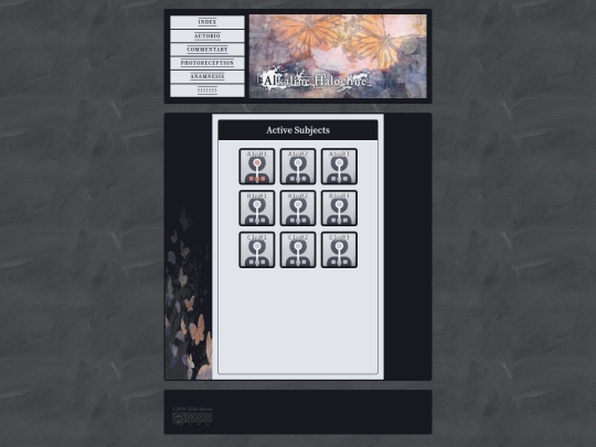 SUBJECT screenshot