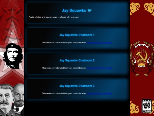 jaysquawks screenshot