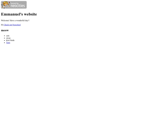index screenshot