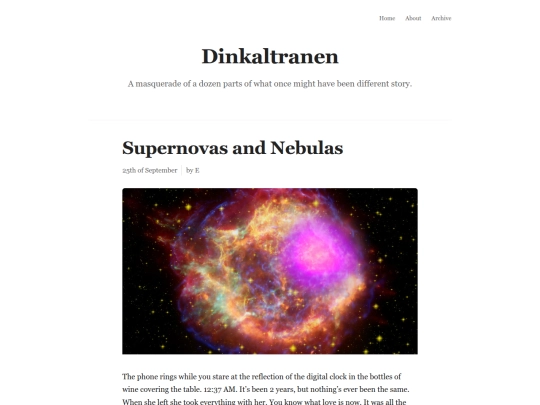 posts/supernovasandnebulas screenshot