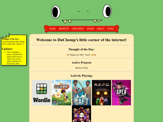 home screenshot