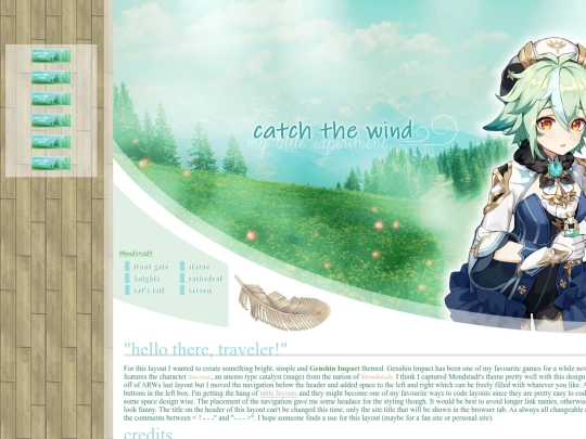 stylesheets/catch_the_wind screenshot