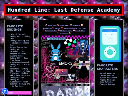 webshrines/hundredline screenshot