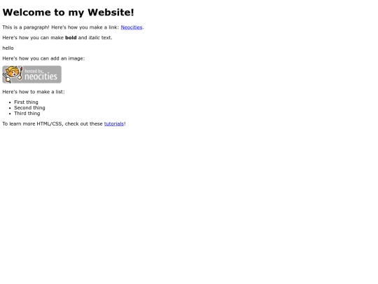index screenshot