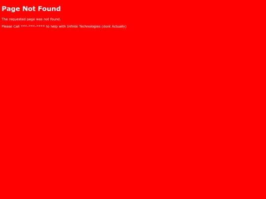 not_found screenshot