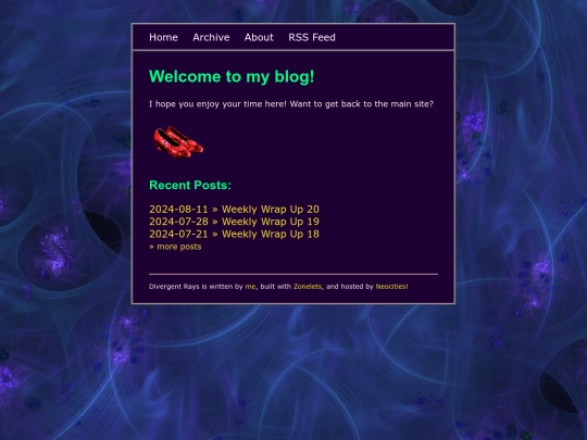 blog screenshot