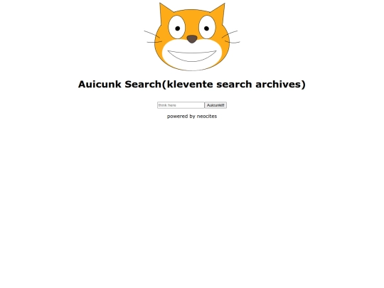 kleventesearcharchive/AuicunkSearch2 screenshot