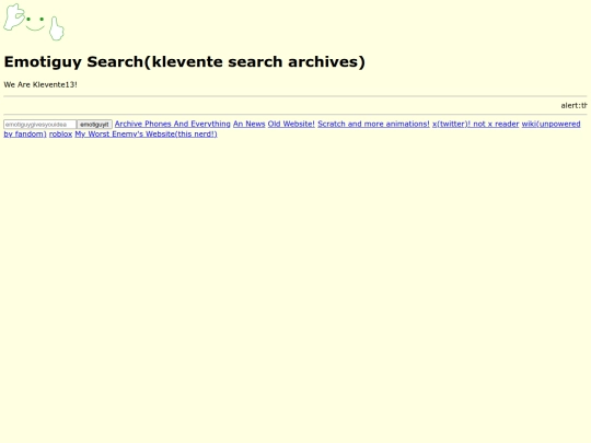 kleventesearcharchive/lastone screenshot