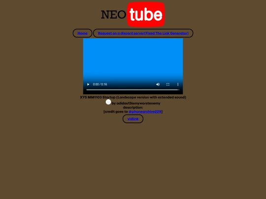 neotube/id/id3 screenshot