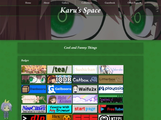 badges screenshot