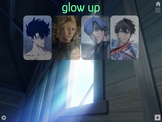 glowup screenshot
