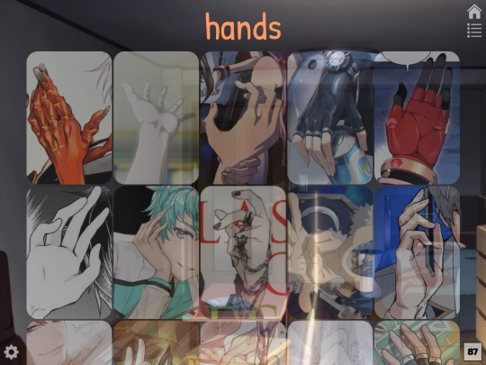 hand screenshot