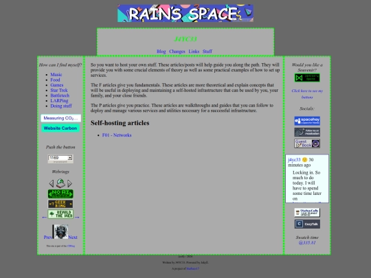 self-hosting screenshot