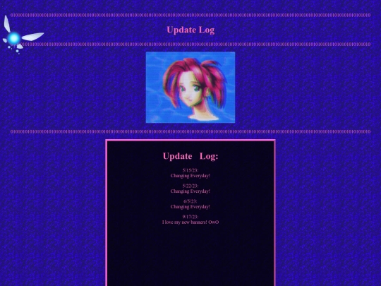 log screenshot