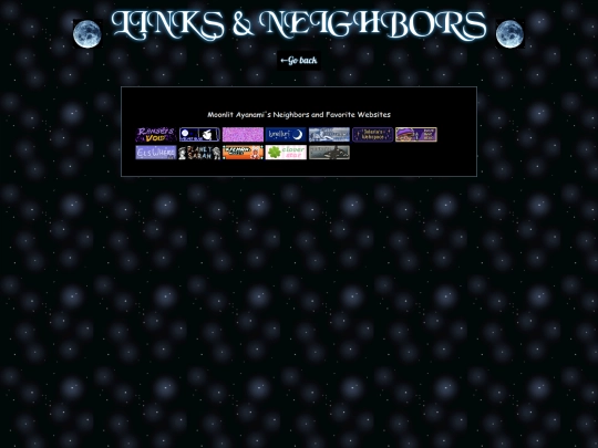 Links screenshot