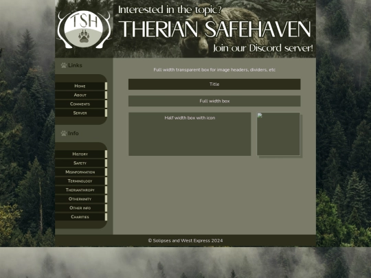 charities screenshot
