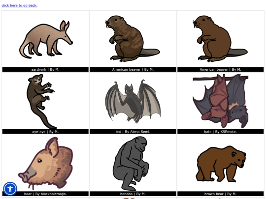 Nature/animals/land mammals screenshot