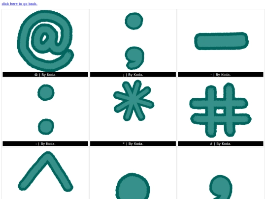 Punctuation/punctuation screenshot