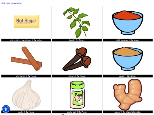 food/seasoning screenshot