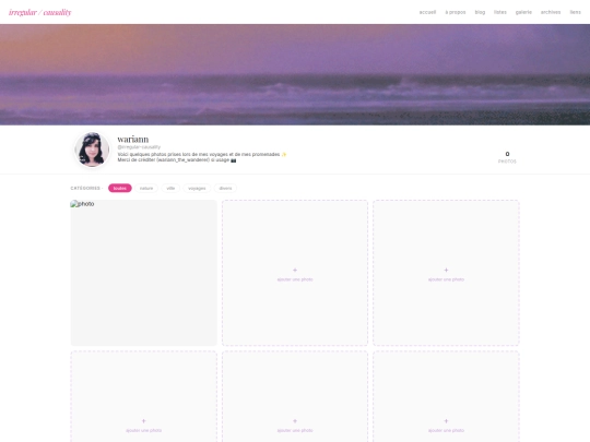 galerie-photos screenshot