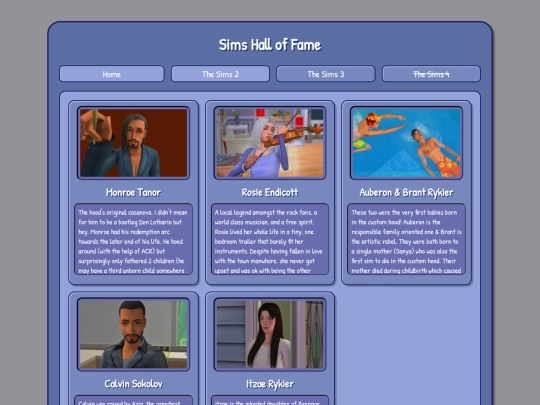 Test/simsscrapbookconcept screenshot