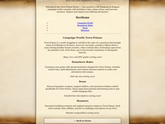TableTopGameSupplementLibrary screenshot