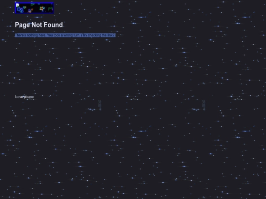 not_found screenshot