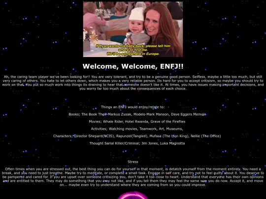 pages/enfj screenshot
