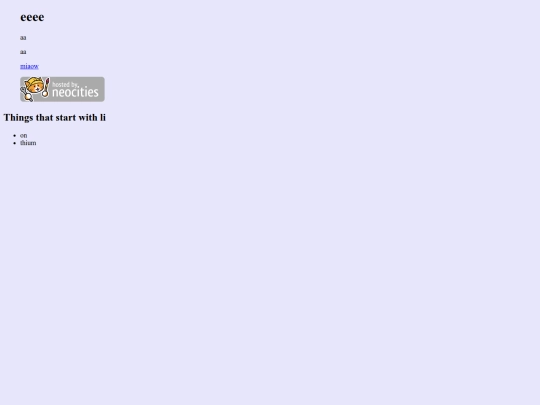 index screenshot