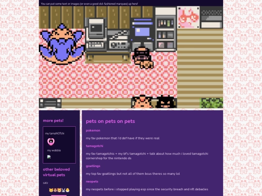 virtualpets screenshot