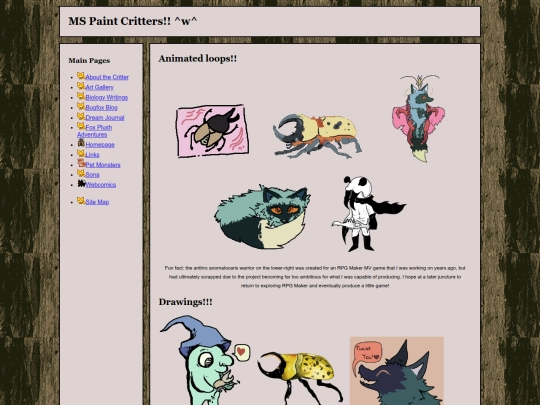 mspaintcritters screenshot