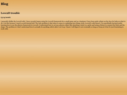blog screenshot