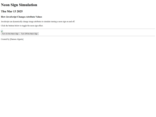 ChangingValues screenshot