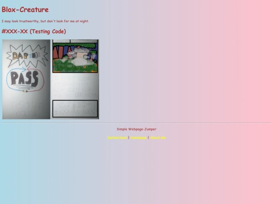 Slap-Pass/Codes/Code_XXX-XX screenshot