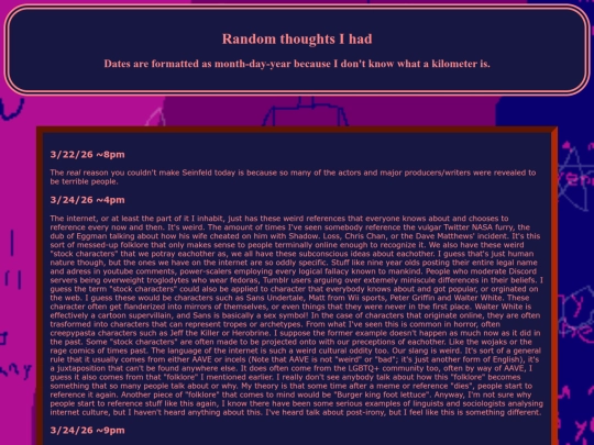thoughts screenshot