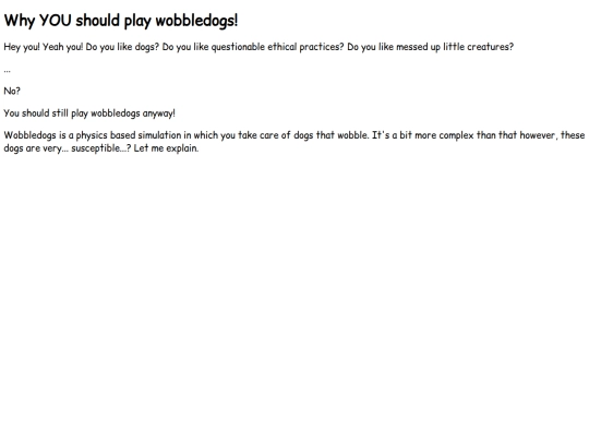 wobbledogs screenshot
