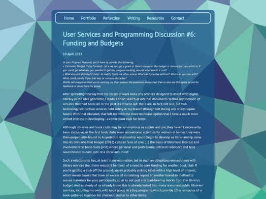 posts/2025-04-10-User-Services-Discussion-6 screenshot