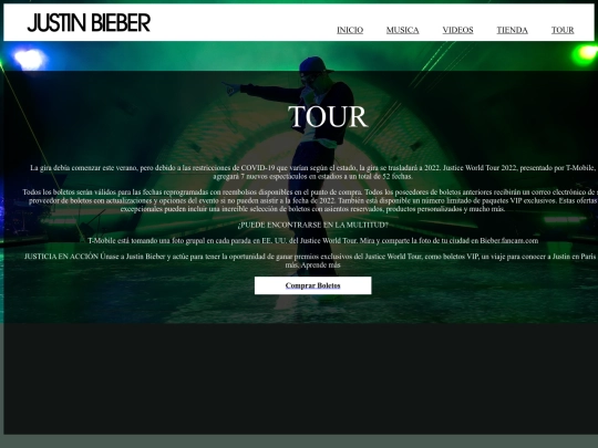 Pagina4Tour/Tour-JB screenshot
