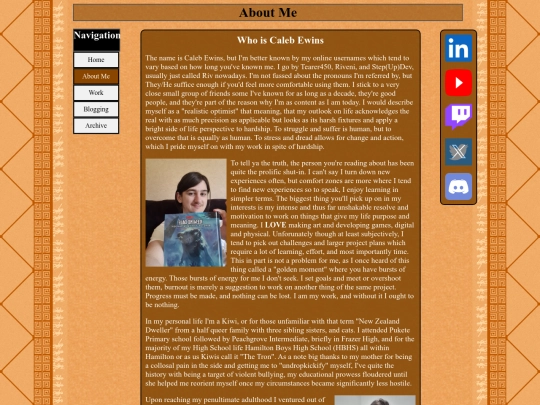 AboutPage screenshot